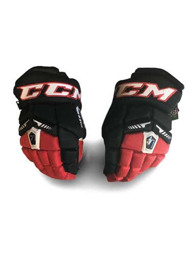 Used Ccm Ultra Tacks 12 1 2" Hockey Gloves