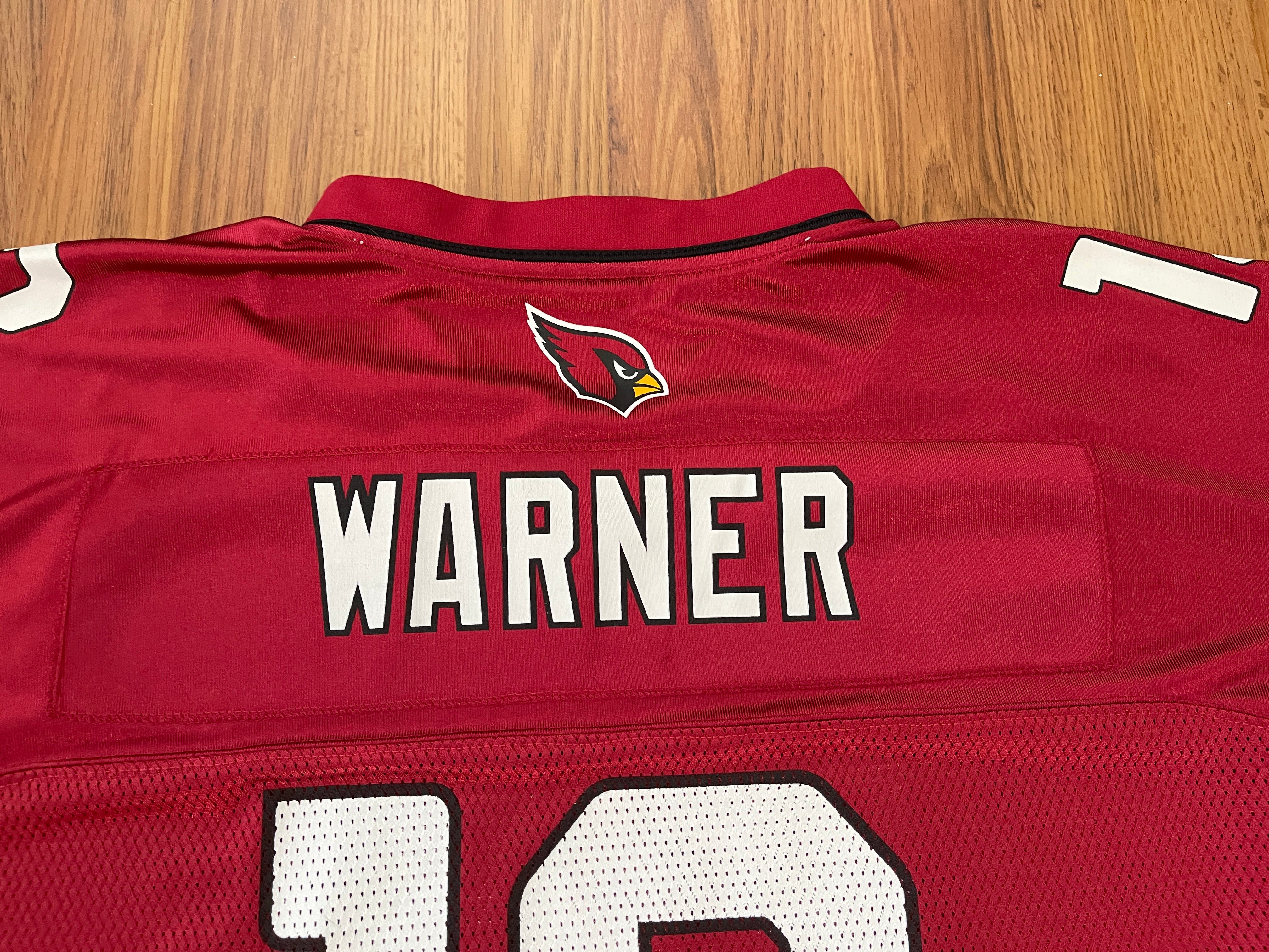 Sold at Auction: Arizona Cardinals Kurt Warner #13 NFL Jersey