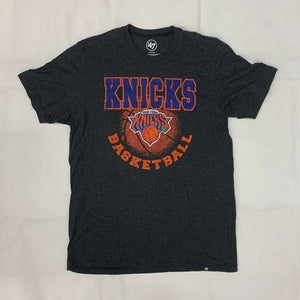 '47 Brand Men's New York Knicks Short Sleeve Tee S Black TMDTCT456609JK