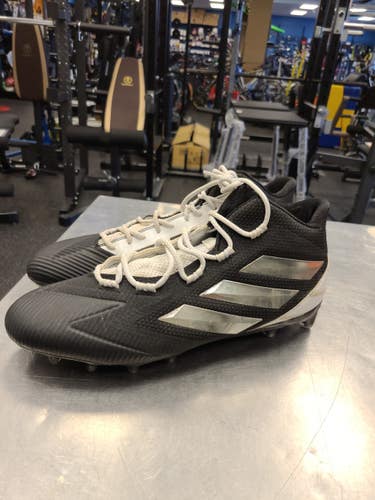 adidas Freak Carbon Mid Football Cleats Black White Men's Size 14 Ee7134