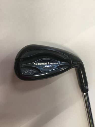 Used Callaway Steelhead Xr GAP Wedge (A) Regular Flex Steel Shaft Wedges
