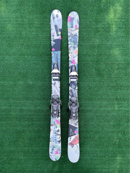 Volkl Bridge Twin Tip Skis 128cm Dynastar Team 7 Bindings