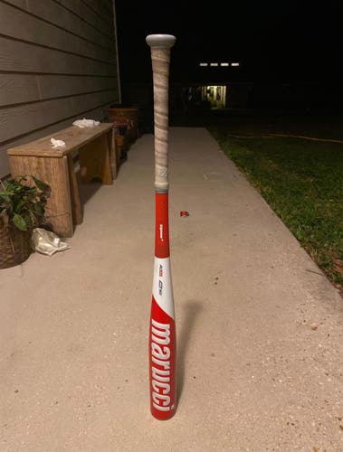 Used BBCOR Certified Marucci Hybrid CAT 8 Connect Bat (-3) 30 oz 33"