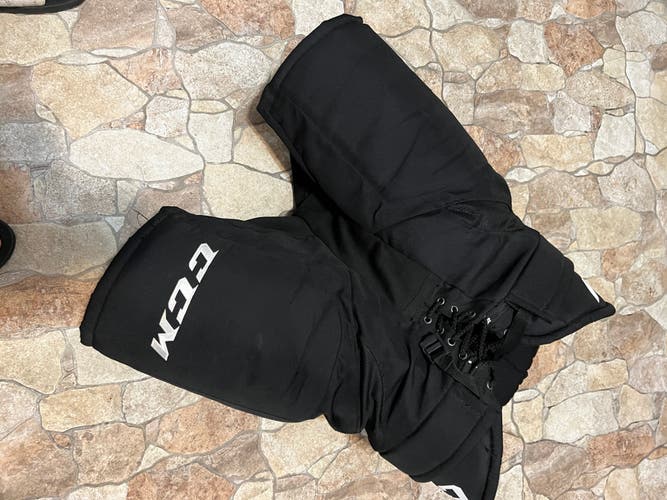 Senior Used Medium CCM hp31 Hockey Pants Pro Stock-1