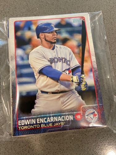 MLB Toronto Blue Jays Hand Collated Baseball Card Team Lot Bundle - 35 Cards