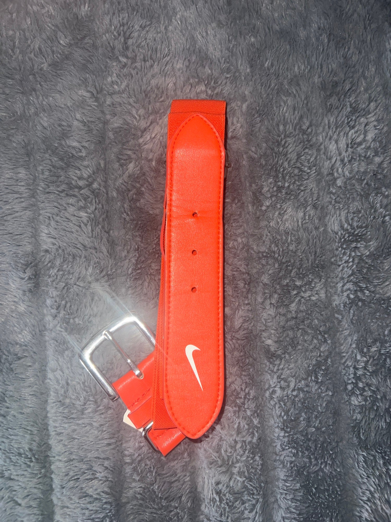 orange nike baseball belt