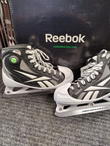 Senior New Reebok 7K Hockey Goalie Skates Regular Width Size 6