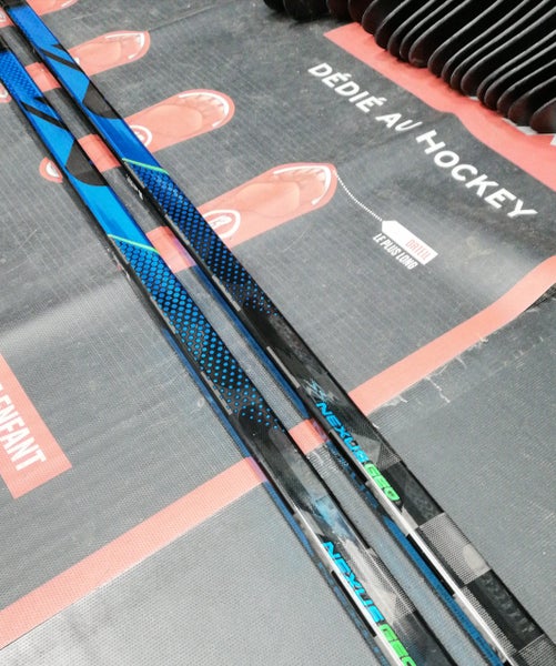 2 Pack | PM9 | 77 Flex | New Bauer Nexus Geo Left Handed Hockey Stick Pro Stock