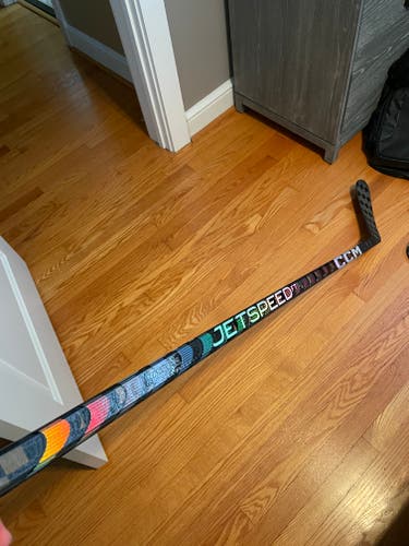 Intermediate New Left Hand Black CCM JetSpeed FT5 Pro Hockey Stick P90TM