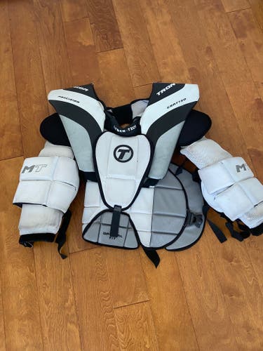 Used Medium Goalie Chest Protector - Tron Cyber-Tech