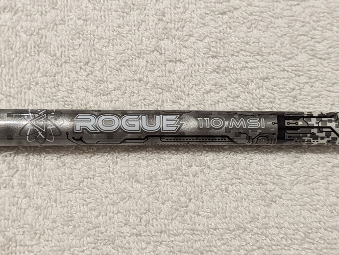 Aldila Rogue Silver 110 MSI X- Stiff Flex 3 Wood Shaft w Tip and Grip 42 3/8" READ THE DESCRIPTION