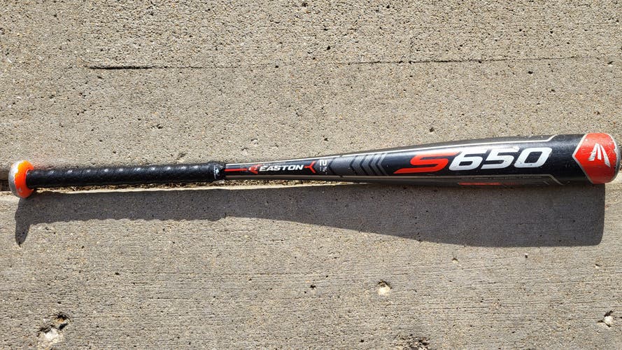 2017 Easton Alloy S650 Bat (-5), 30" 25 oz (Used)