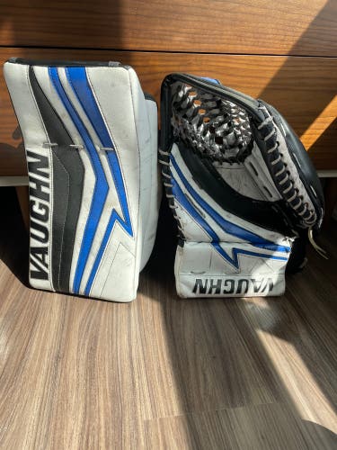 Vaughn V9 Pro Carbon Senior Sr Glove Blocker Set