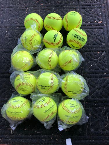 15 Pack Softball NEW 10 Martin Sports Pro 5 Powerbolt (See Description)