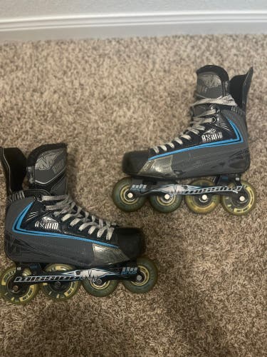 Mission Axiom A4 Inline Roller Blades Skates Hockey U.S Size 7.5