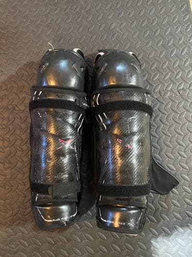Used Senior Bauer Vapor 1X Shin Pads - Size 14