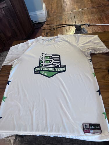 Sweetlax National Lake Placid Summit Lacrosse Tournament Shooter Shirt Size Large