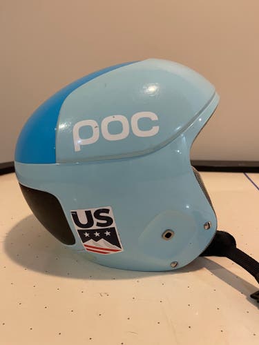Used Small / Medium POC Skull Comp Helmet FIS Legal