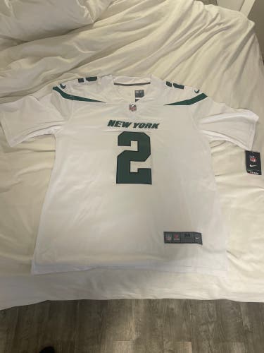 Zach Wilson Jets Jersey