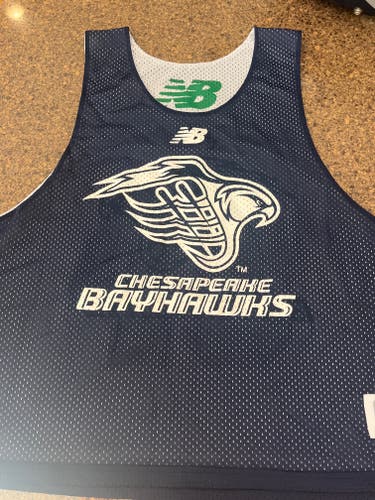 Blue Used Large/Extra Large Chesapeake Bayhawks Warrior Jersey