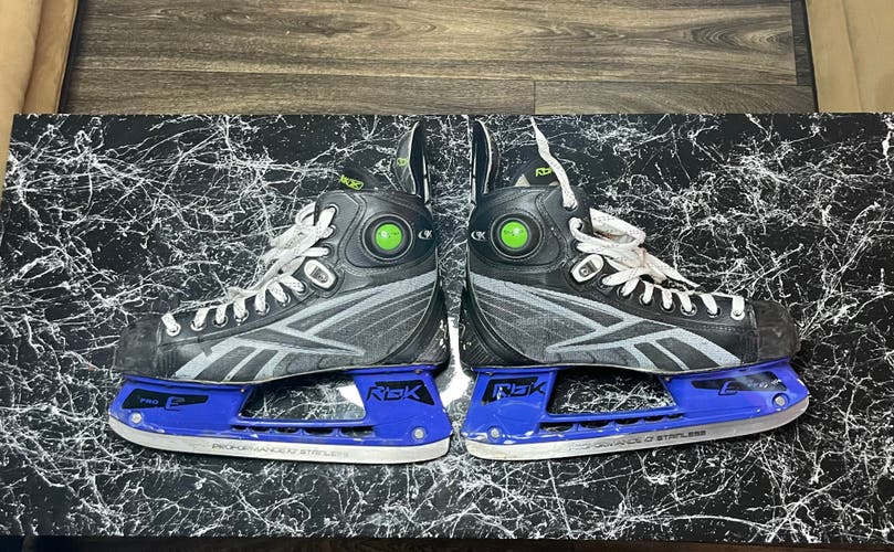 Used Reebok Size 8.5 9K Hockey Skates