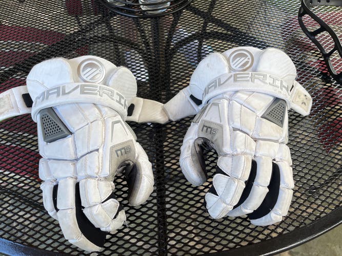 Used Player's Maverik 13" M5 Lacrosse Gloves