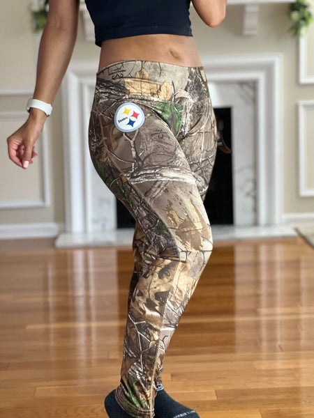 Tennessee Titans NFL Realtree Camo Camouflage Fitted Leggings Women's M