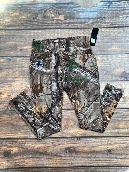 Dallas Cowboys NFL Realtree Camo Camouflage Fitted Leggings Women's M