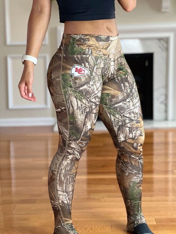 Dallas Cowboys NFL Realtree Camo Camouflage Fitted Leggings