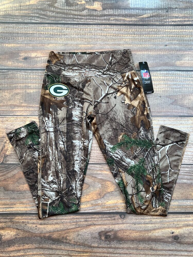 Kansas City Chiefs NFL Realtree Camo Camouflage Fitted Leggings