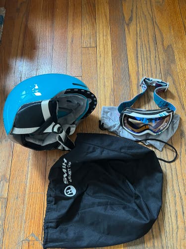 Women's Small Smith ALLURE MIPS Helmet + Smith Heiress Size Small Goggles