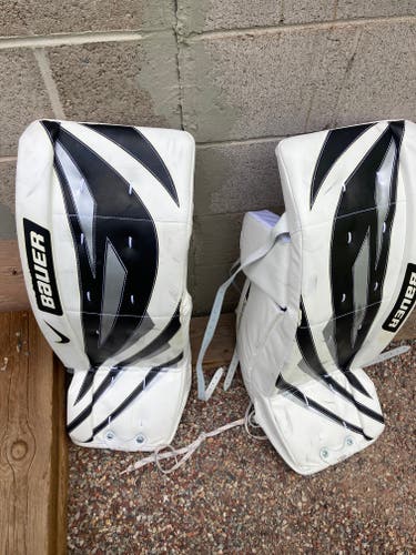 Used 34" Bauer Supreme One.5 Goalie Leg Pads