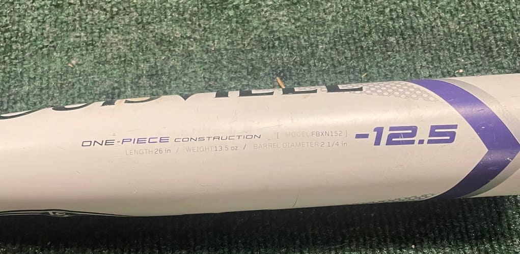 Used Louisville Slugger Alloy Xeno Bat (-12.5) 13.5 oz 26"