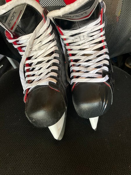 Senior Used Bauer Vapor X400 Hockey Skates Regular Width Size 9