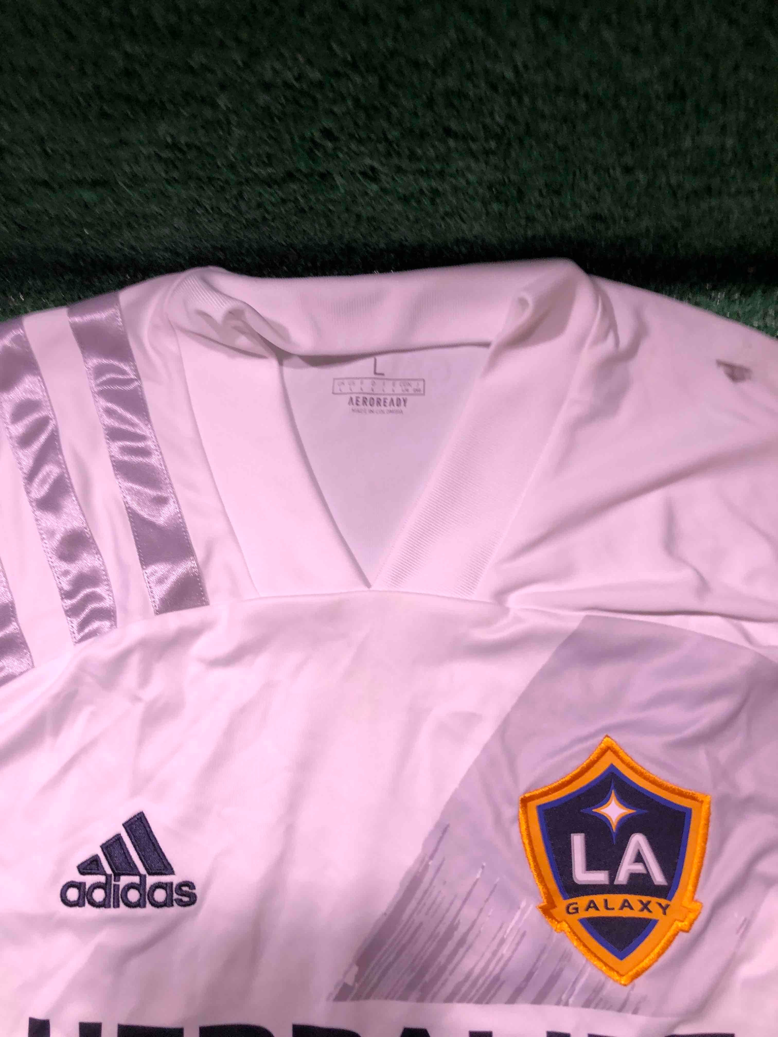 Adidas Original Vintage LA Galaxy MLS football - Depop