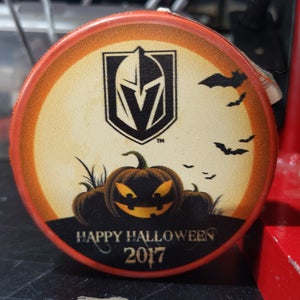Vegas Golden Knights 2017 Halloween Puck