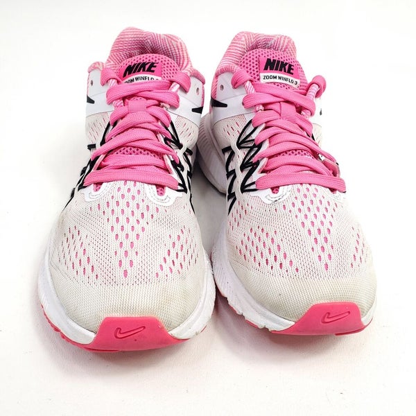 Nike Womens Zoom Winflo Size 7 Pink Black Running Sneakers | SidelineSwap
