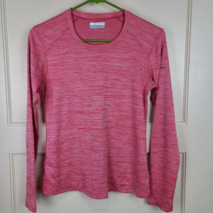 Columbia Women Pink Outdoors Fishing Long Sleeve Shirt Size: XS