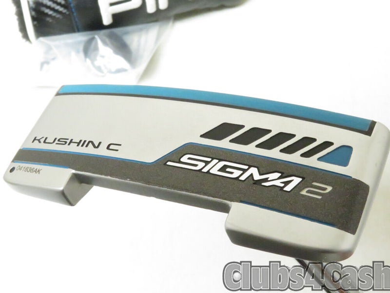 PING Sigma 2 Kushin C Putter Platinum Black Dot Adjustable +Cover & Tool