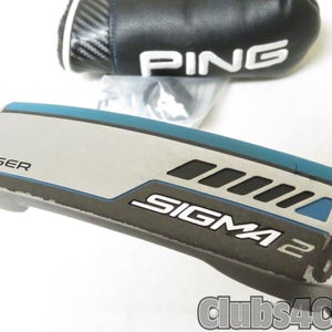 PING Sigma 2 Anser Putter Platinum Black Dot Adjustable +Cover & Tool