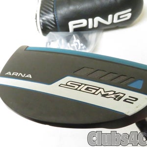 PING Sigma 2 Arna Stealth Putter Black Dot Adjustable +Cover & Tool