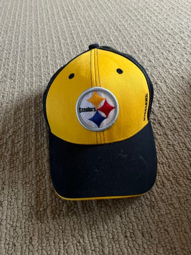 Steelers Used One Size Fits All Reebok Hat