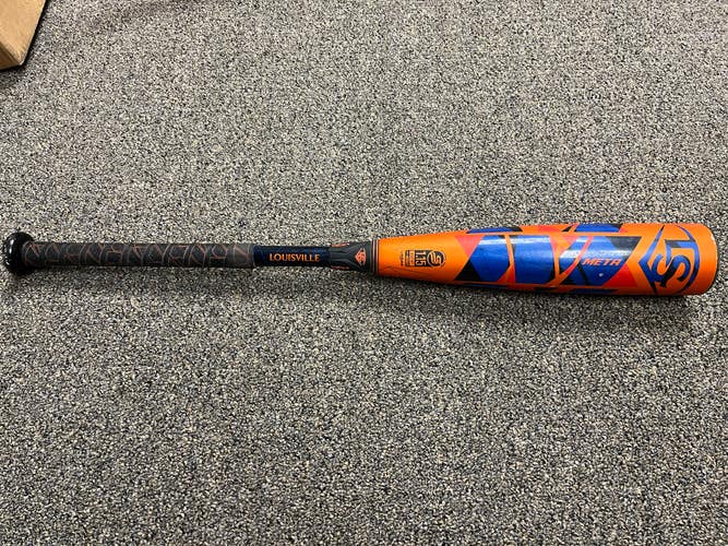 Used USSSA Certified 2022 Louisville Slugger Composite Meta Bat (-10) 17 oz 27"