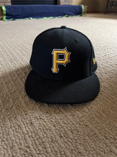Pittsburgh Pirates Used 7 New Era Hat