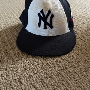 2014 All Star Yankees Used 7 New Era Hat