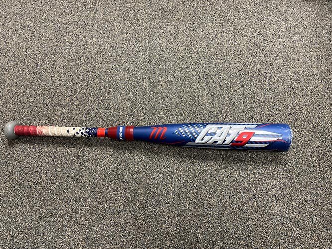 Used USSSA Certified 2022 Marucci Composite Cat 9 composite Bat (-10) 17 oz 27"