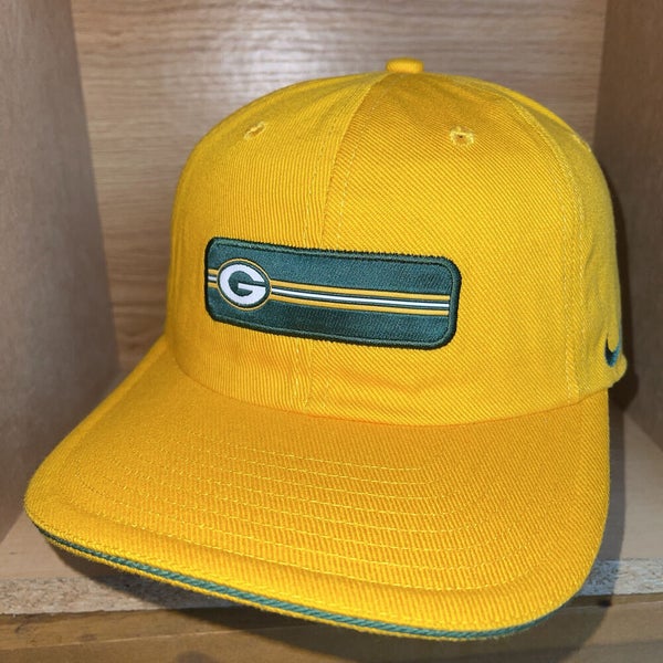 Vintage Green Bay Packers NFL Sports Specialties Script Pinstripe Snapback  Hat