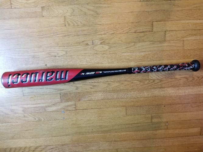 Used BBCOR Certified Marucci Alloy CAT 8 Bat (-3) 27 oz 30"