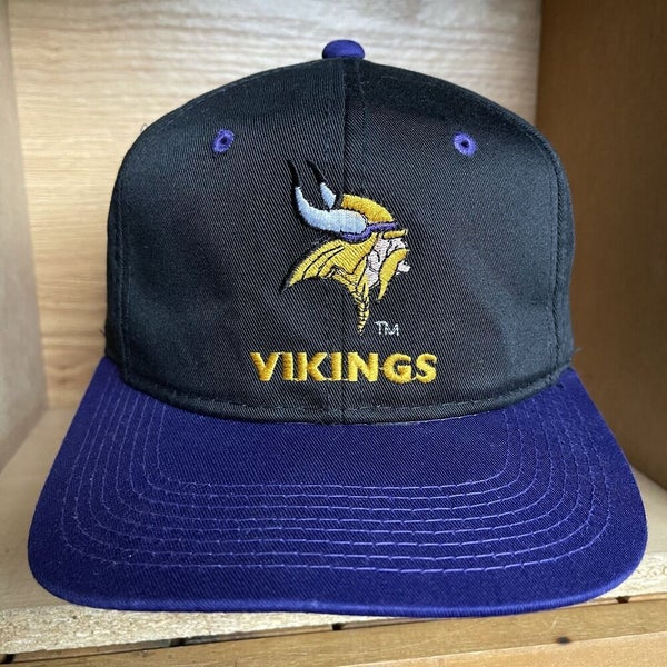 Vintage 80s/90s Minnesota Vikings NFL Baseball Style Snapback Hat ANNCO