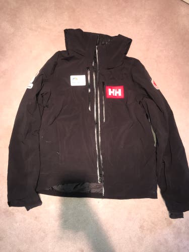 Black Used Large Helly Hansen Jacket